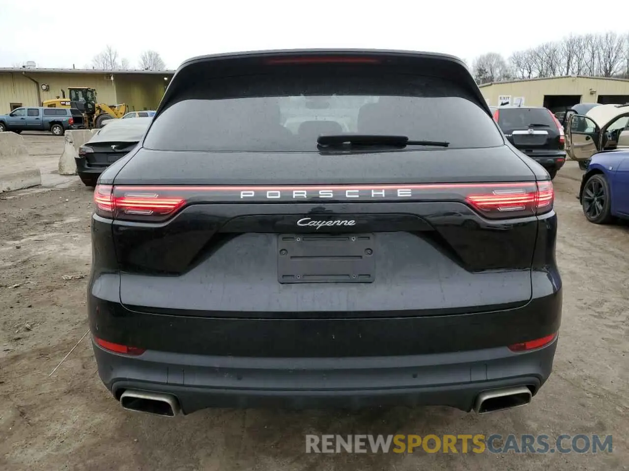 6 fotografías del automóvil dañado WP1AA2AY6MDA01135 PORSCHE CAYENNE 2021