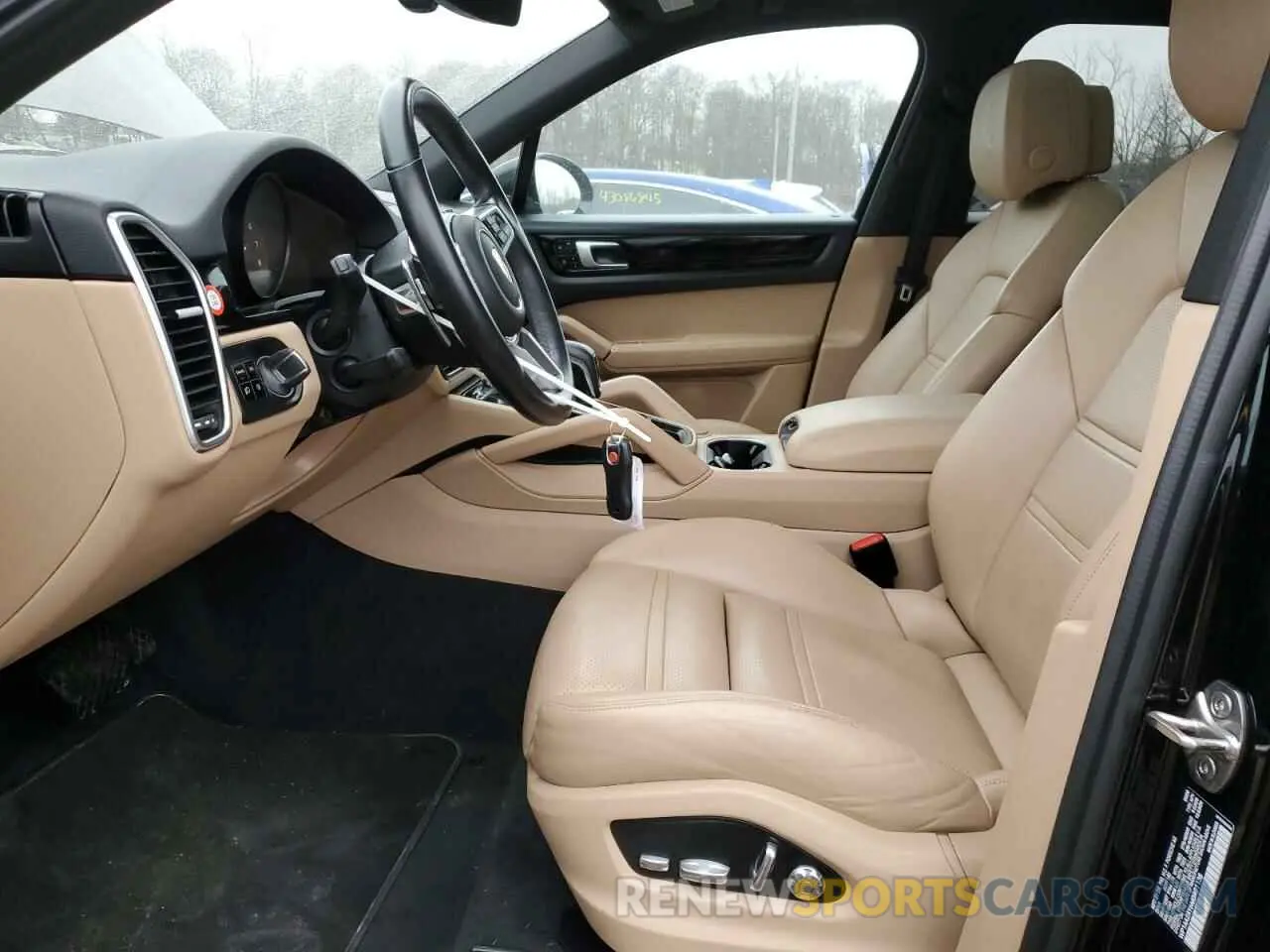 7 fotografías del automóvil dañado WP1AA2AY6MDA01135 PORSCHE CAYENNE 2021