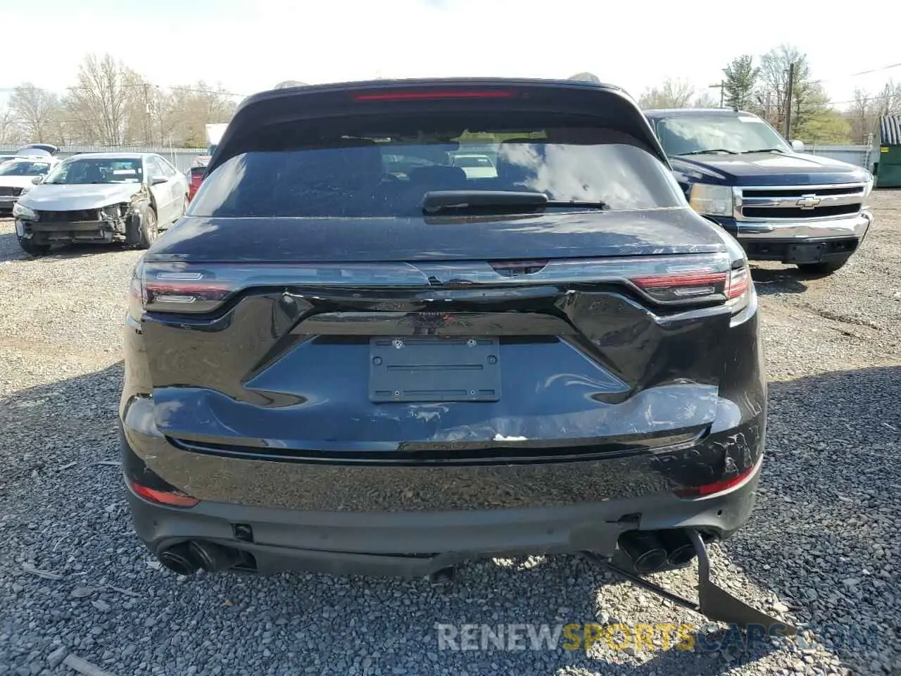 6 fotografías del automóvil dañado WP1AA2AY6MDA05024 PORSCHE CAYENNE 2021