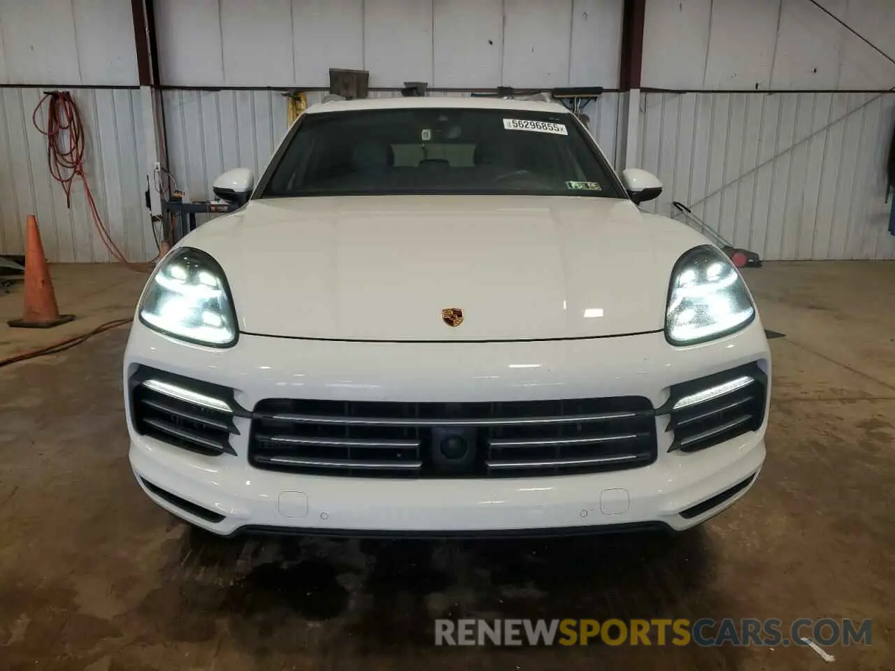 5 fotografías del automóvil dañado WP1AA2AY6MDA10403 PORSCHE CAYENNE 2021