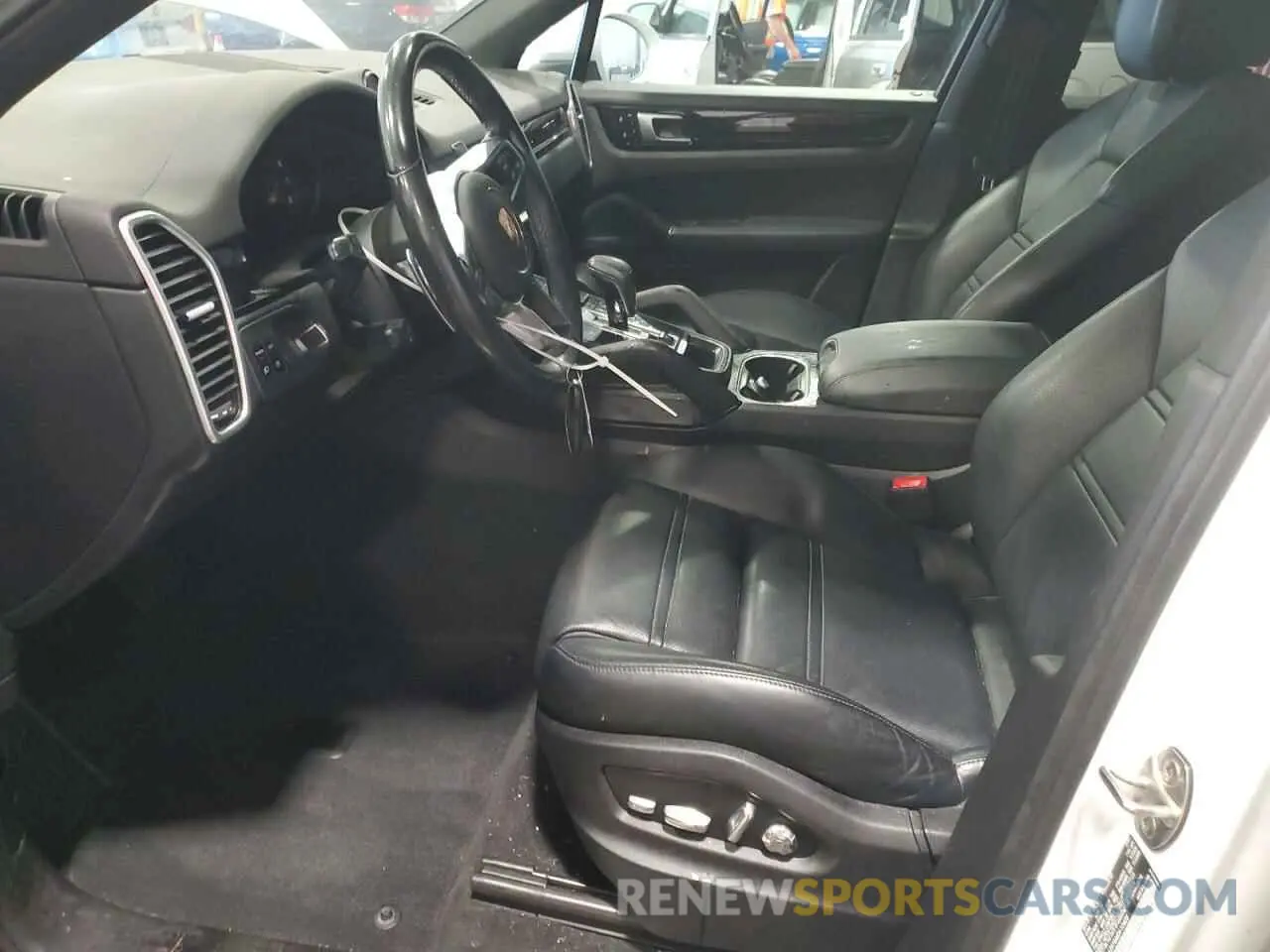7 fotografías del automóvil dañado WP1AA2AY6MDA10403 PORSCHE CAYENNE 2021