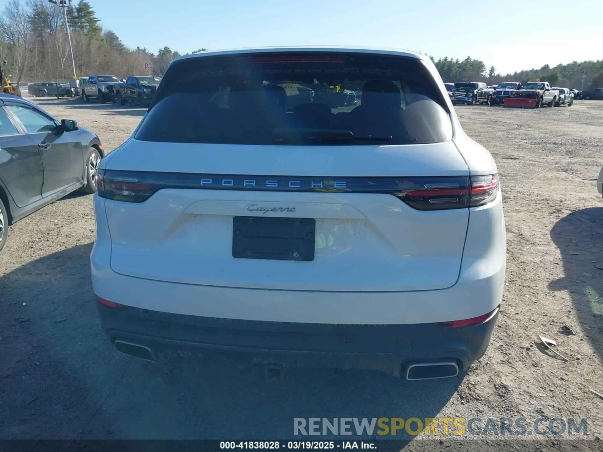 16 fotografías del automóvil dañado WP1AA2AY7MDA01807 PORSCHE CAYENNE 2021