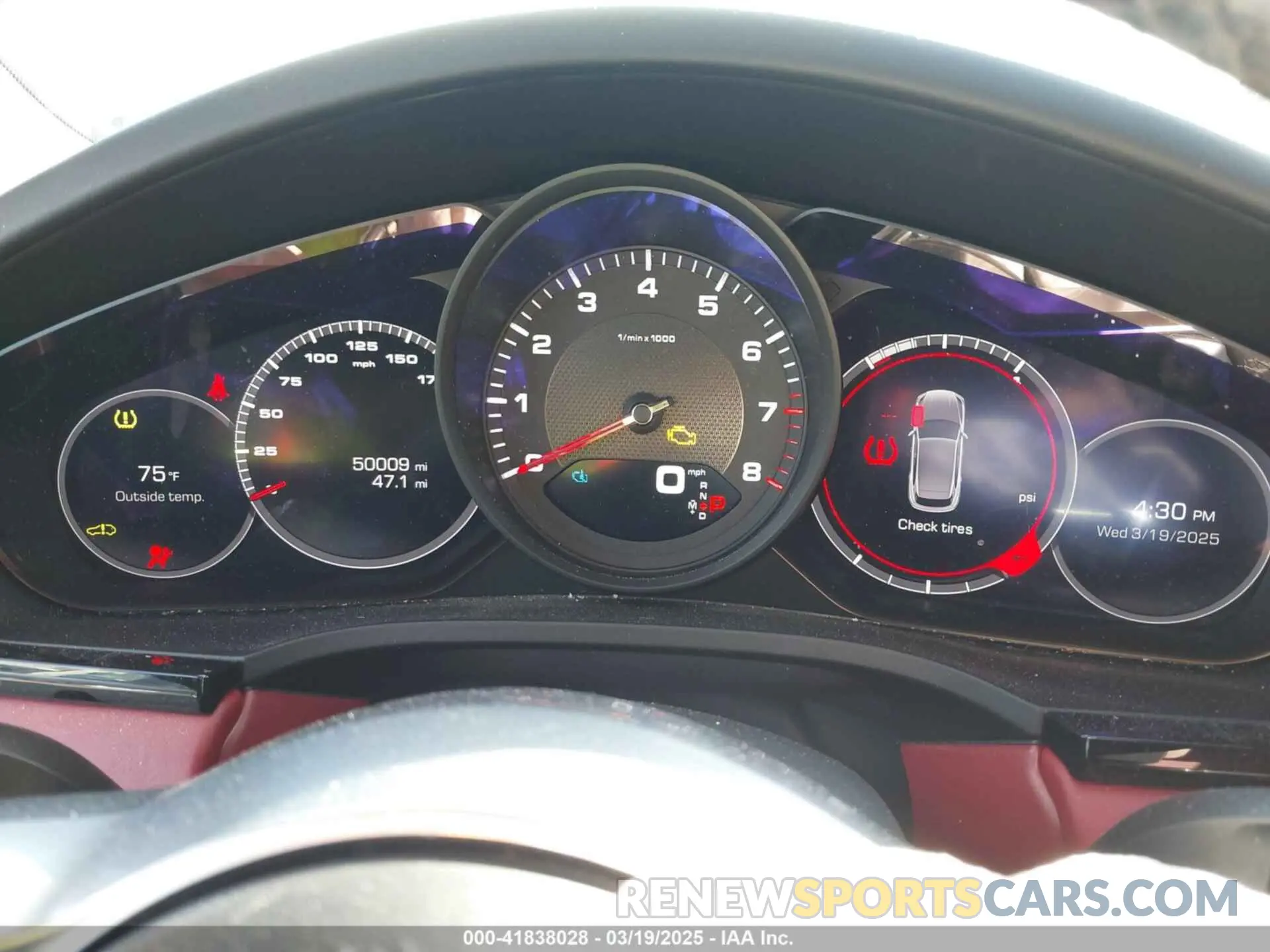 7 fotografías del automóvil dañado WP1AA2AY7MDA01807 PORSCHE CAYENNE 2021