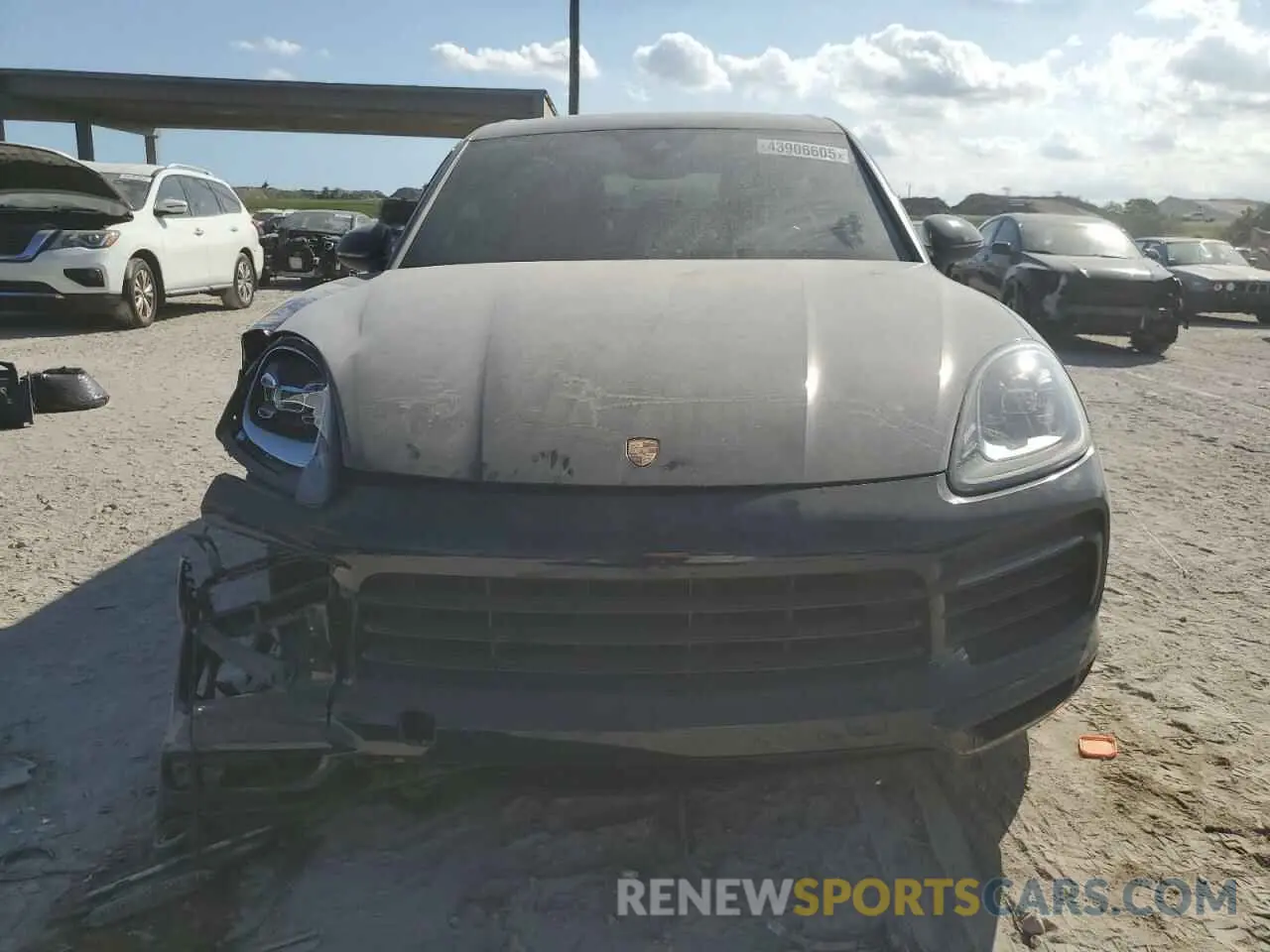 5 fotografías del automóvil dañado WP1AA2AY7MDA07493 PORSCHE CAYENNE 2021