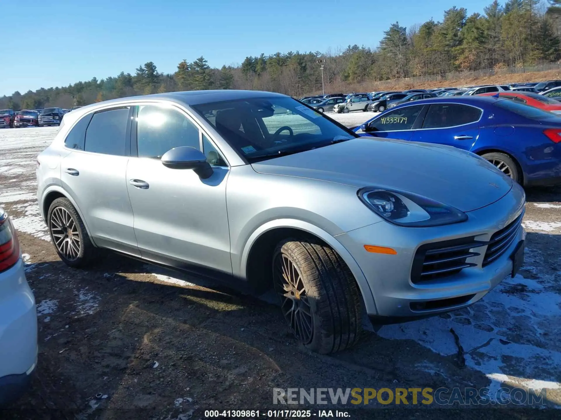 13 fotografías del automóvil dañado WP1AA2AY9MDA05552 PORSCHE CAYENNE 2021