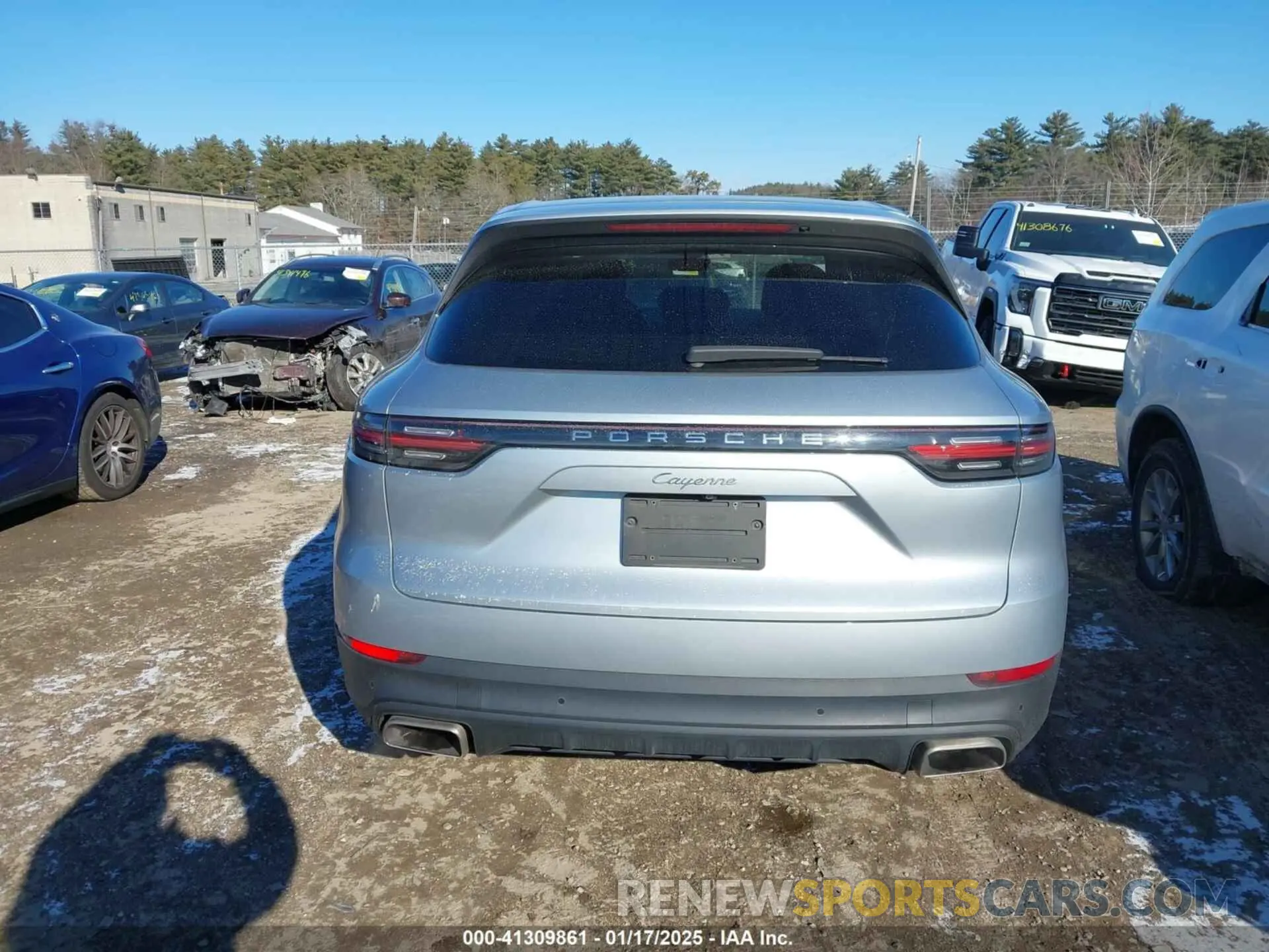 16 fotografías del automóvil dañado WP1AA2AY9MDA05552 PORSCHE CAYENNE 2021