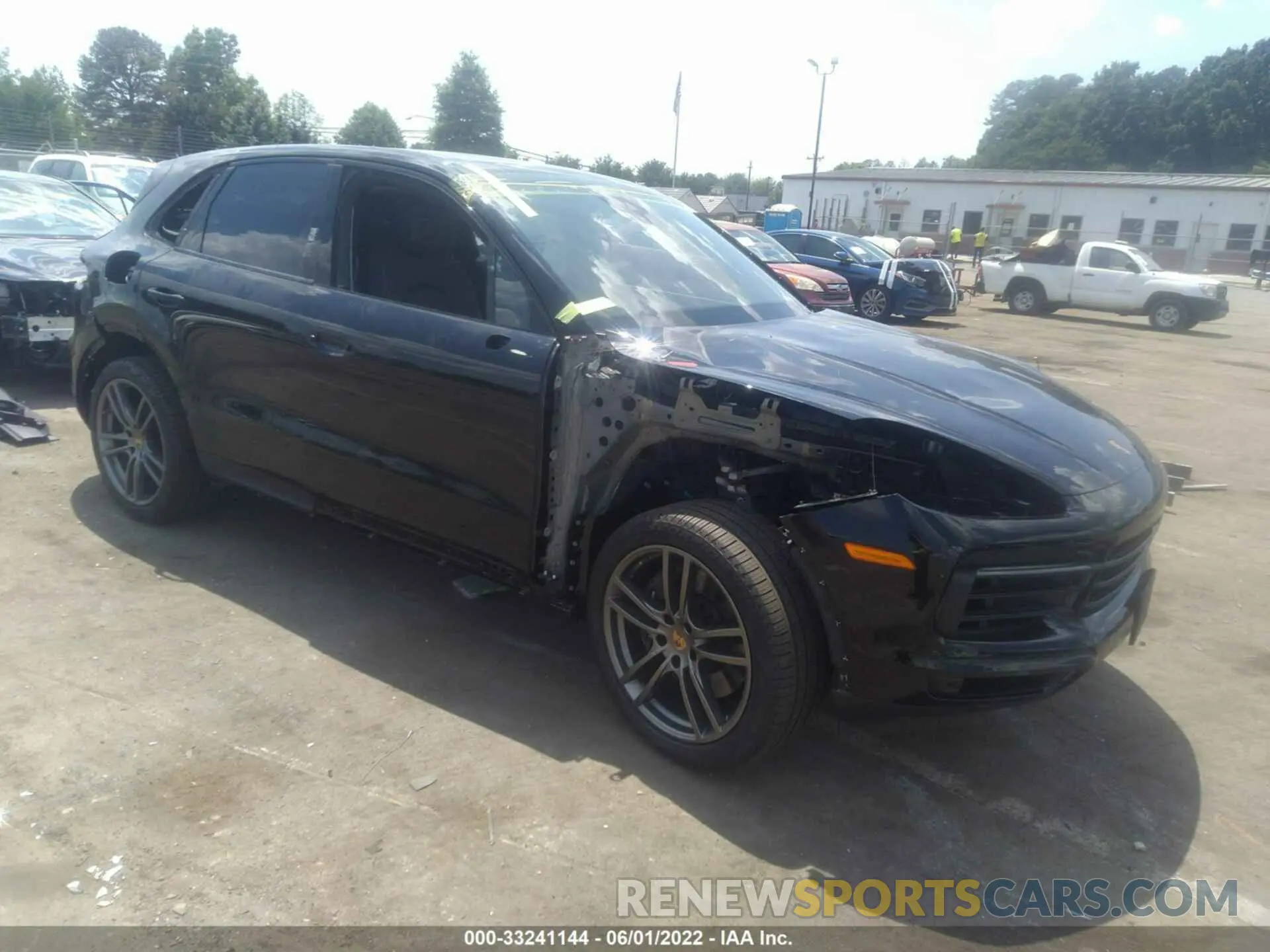 1 fotografías del automóvil dañado WP1AA2AY9MDA07642 PORSCHE CAYENNE 2021