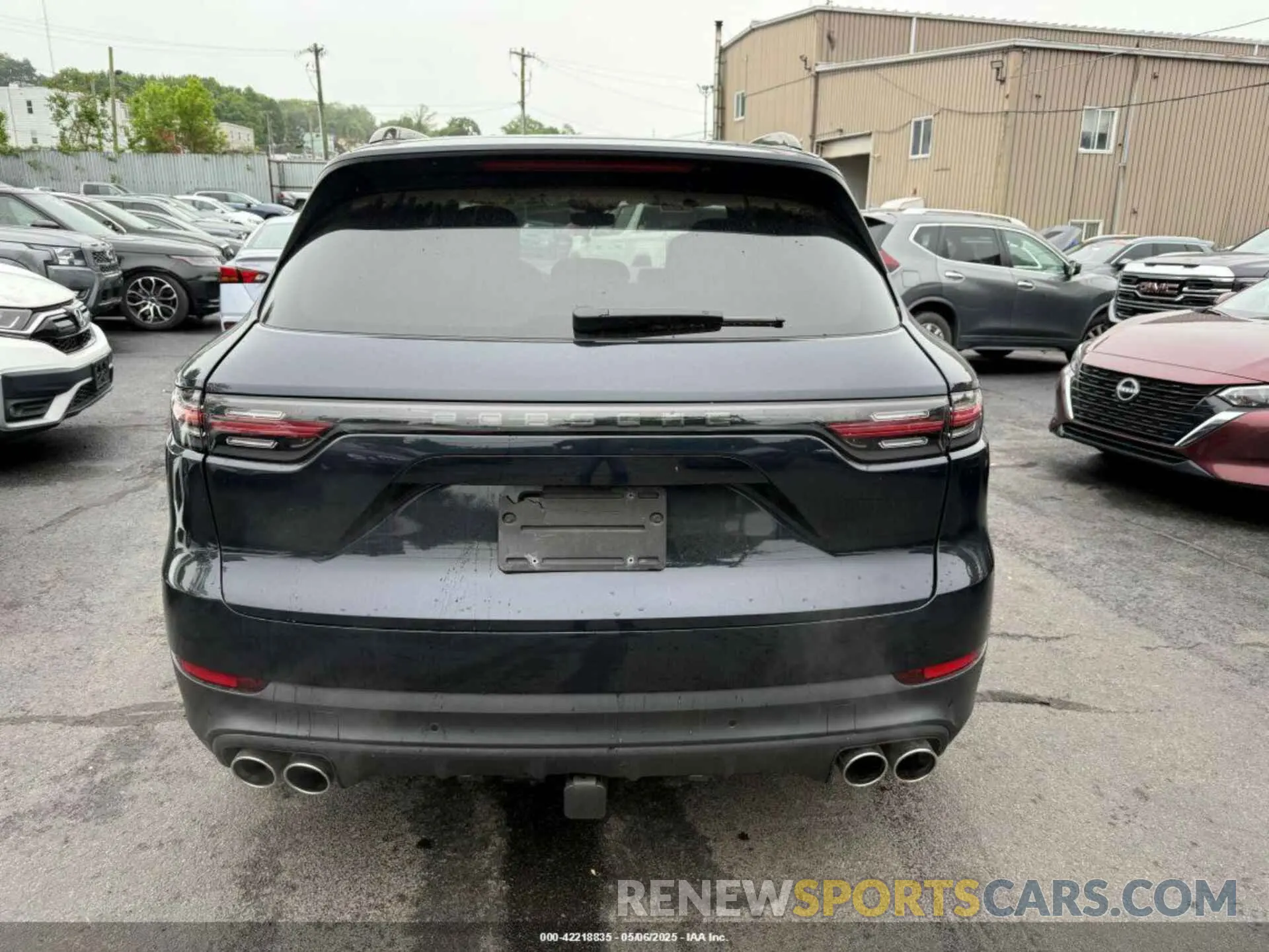 12 fotografías del automóvil dañado WP1AA2AYXMDA02563 PORSCHE CAYENNE 2021