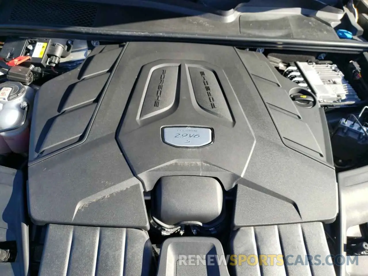 11 fotografías del automóvil dañado WP1AB2AY2MDA27941 PORSCHE CAYENNE 2021