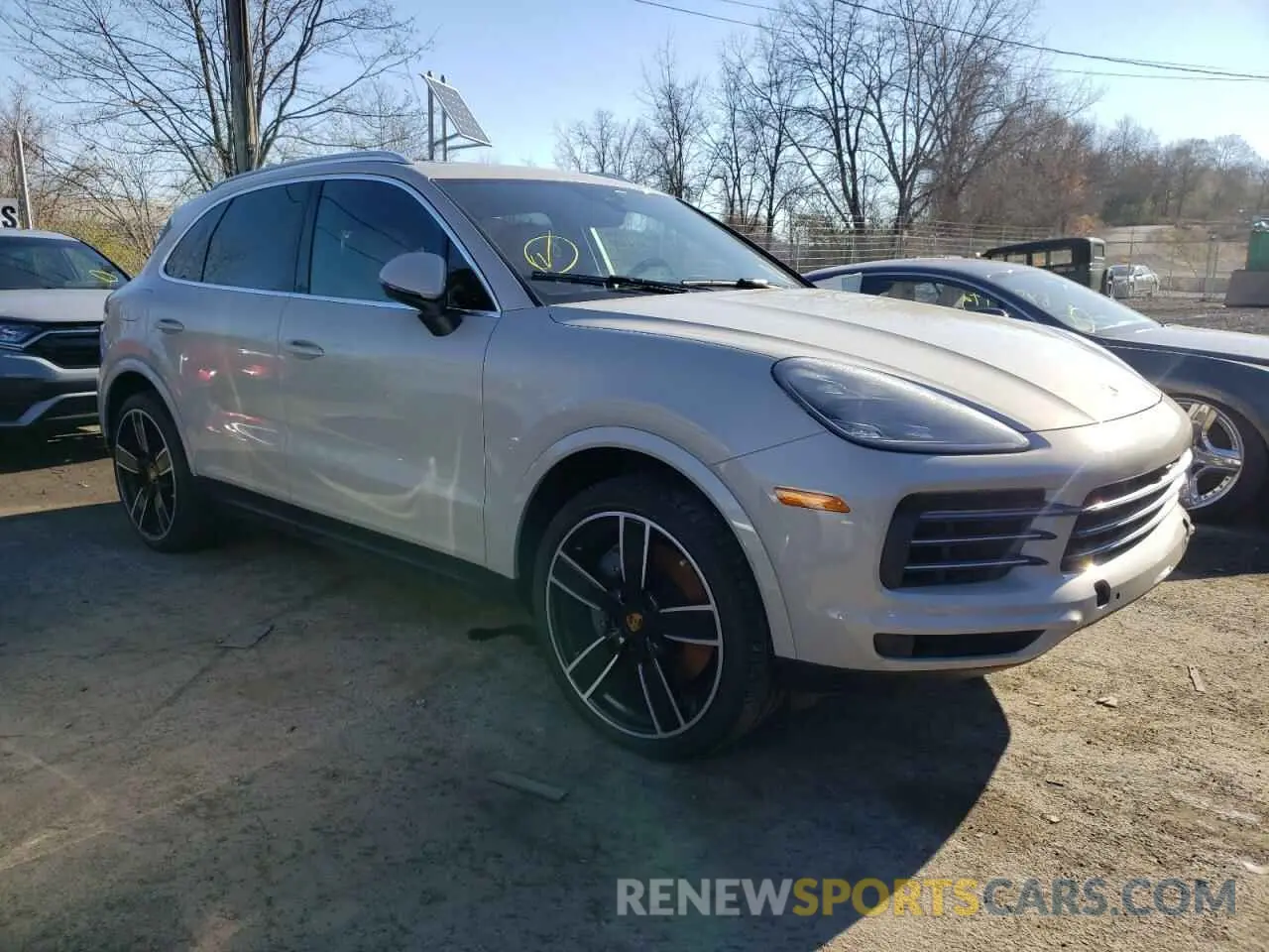 4 fotografías del automóvil dañado WP1AB2AY2MDA27941 PORSCHE CAYENNE 2021