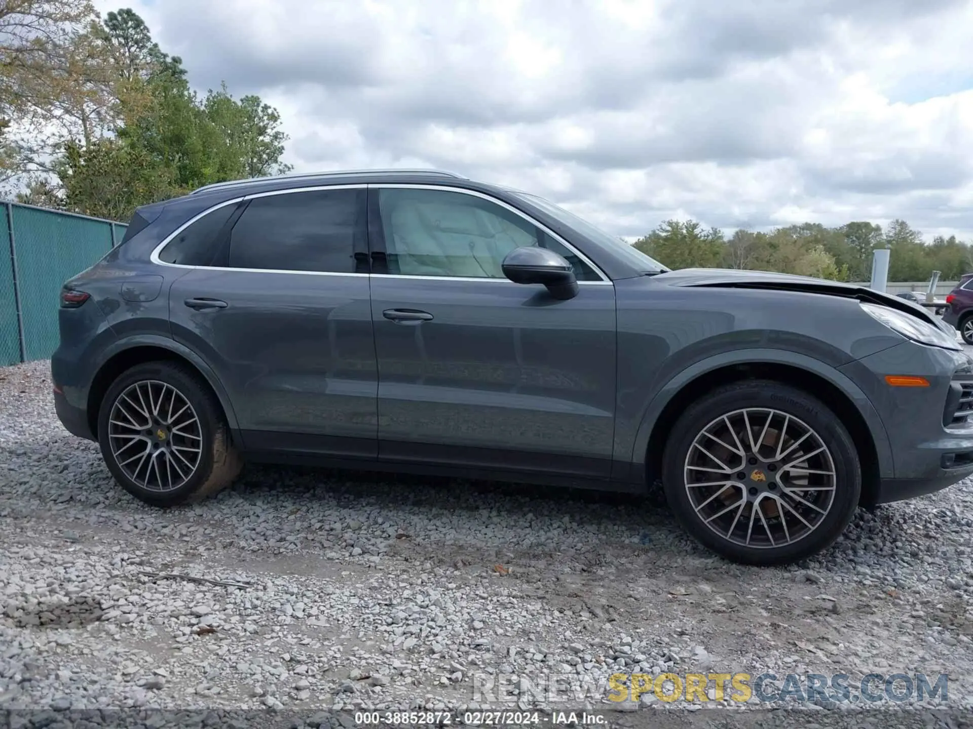 13 fotografías del automóvil dañado WP1AB2AY3MDA28807 PORSCHE CAYENNE 2021