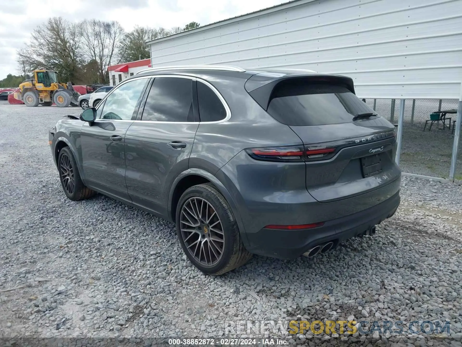 3 fotografías del automóvil dañado WP1AB2AY3MDA28807 PORSCHE CAYENNE 2021