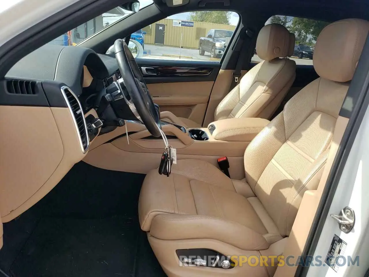 7 fotografías del automóvil dañado WP1AB2AY8MDA27555 PORSCHE CAYENNE 2021