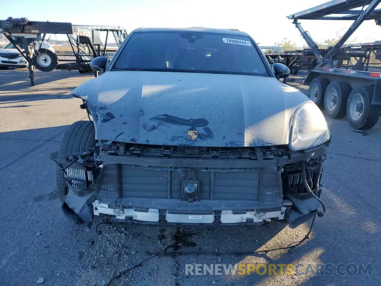 5 fotografías del automóvil dañado WP1AB2AYXMDA27735 PORSCHE CAYENNE 2021
