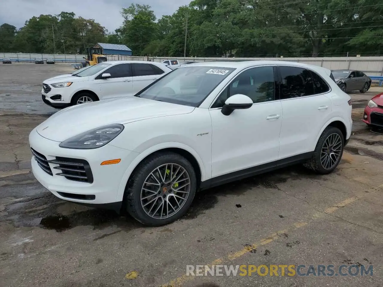 1 fotografías del automóvil dañado WP1AE2AY1MDA24696 PORSCHE CAYENNE 2021