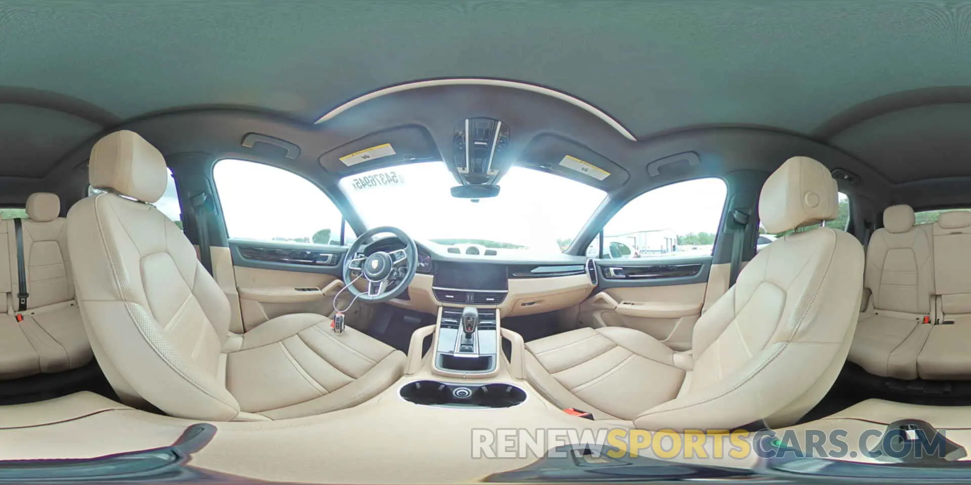 15 fotografías del automóvil dañado WP1AE2AY1MDA24696 PORSCHE CAYENNE 2021