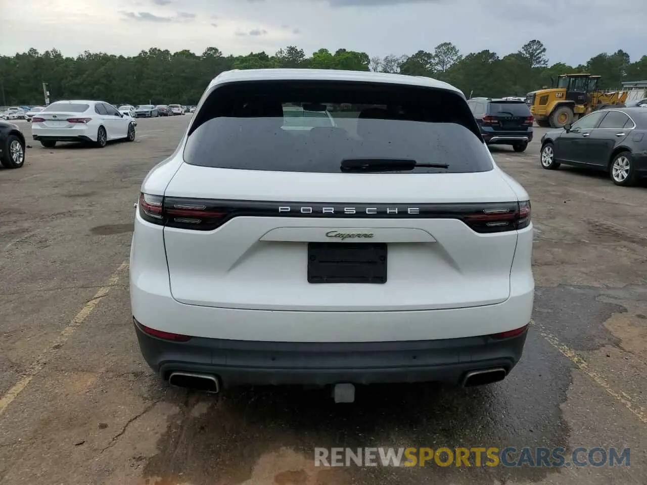 6 fotografías del automóvil dañado WP1AE2AY1MDA24696 PORSCHE CAYENNE 2021