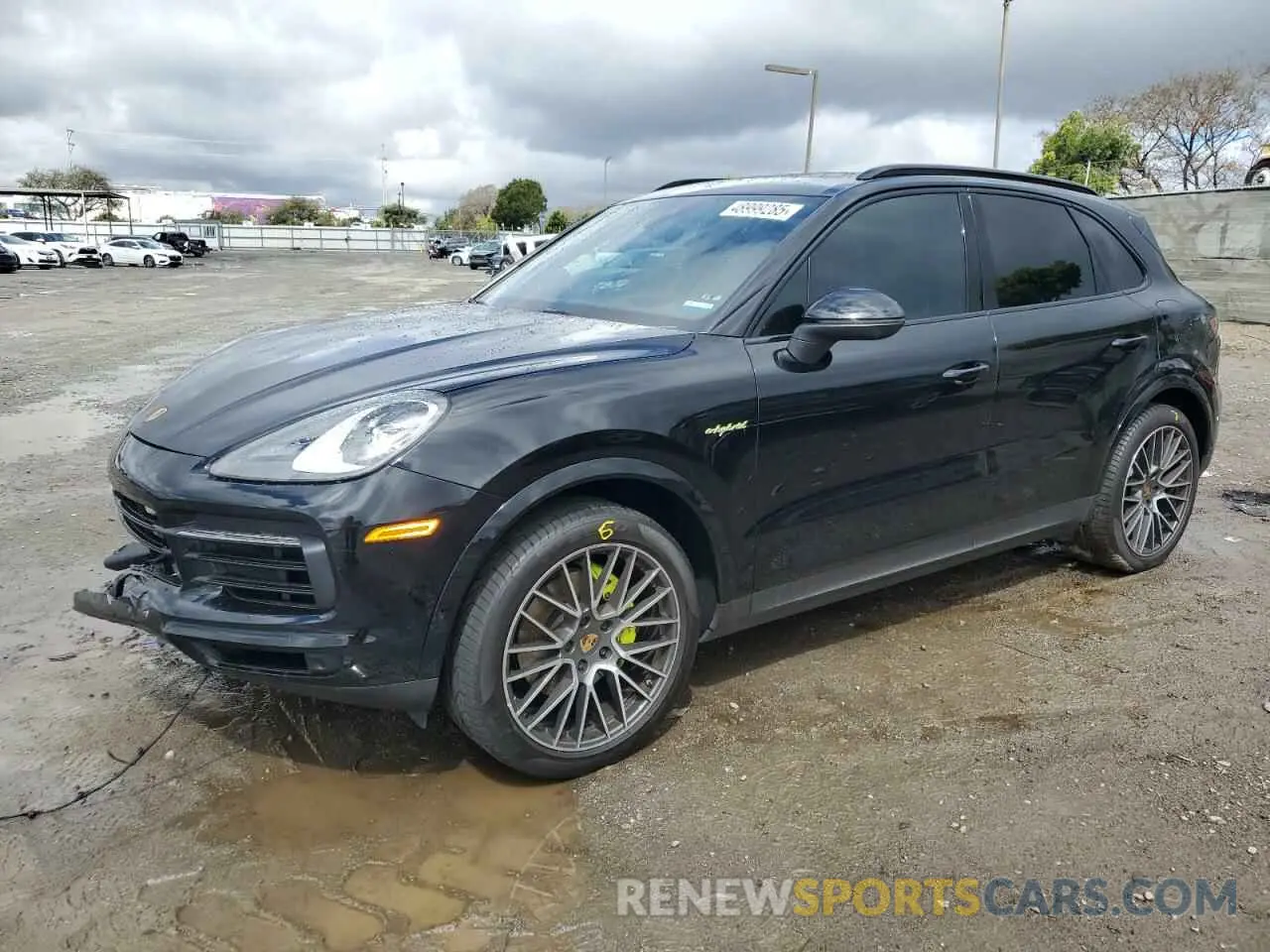 1 fotografías del automóvil dañado WP1AE2AYXMDA24972 PORSCHE CAYENNE 2021