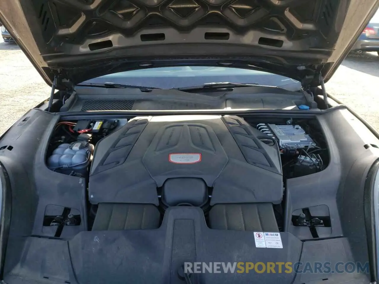 7 fotografías del automóvil dañado WP1AG2AY2MDA33885 PORSCHE CAYENNE 2021