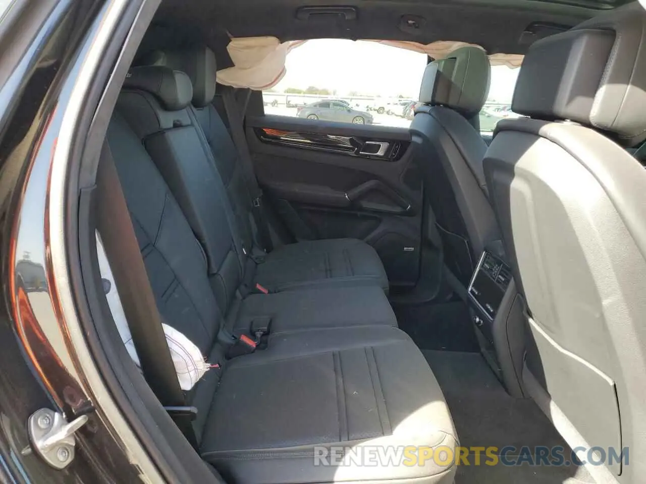 11 fotografías del automóvil dañado WP1AG2AY3MDA34902 PORSCHE CAYENNE 2021