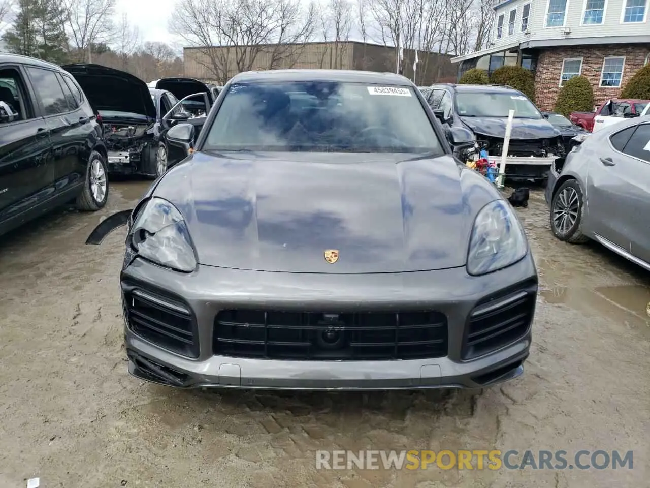 5 fotografías del automóvil dañado WP1AG2AY4MDA33970 PORSCHE CAYENNE 2021