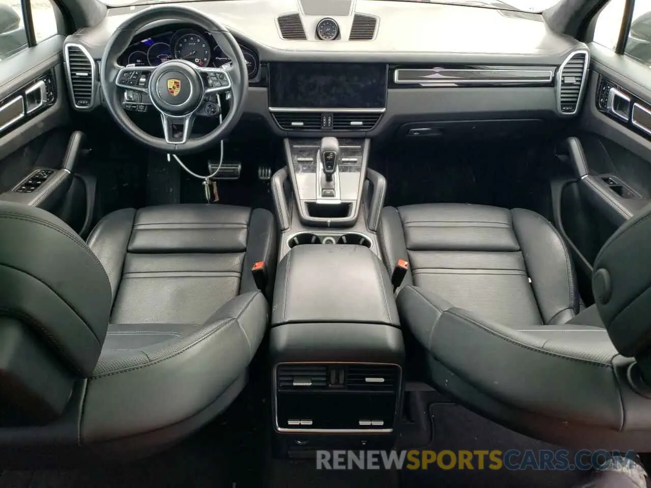8 fotografías del automóvil dañado WP1AG2AY4MDA33970 PORSCHE CAYENNE 2021