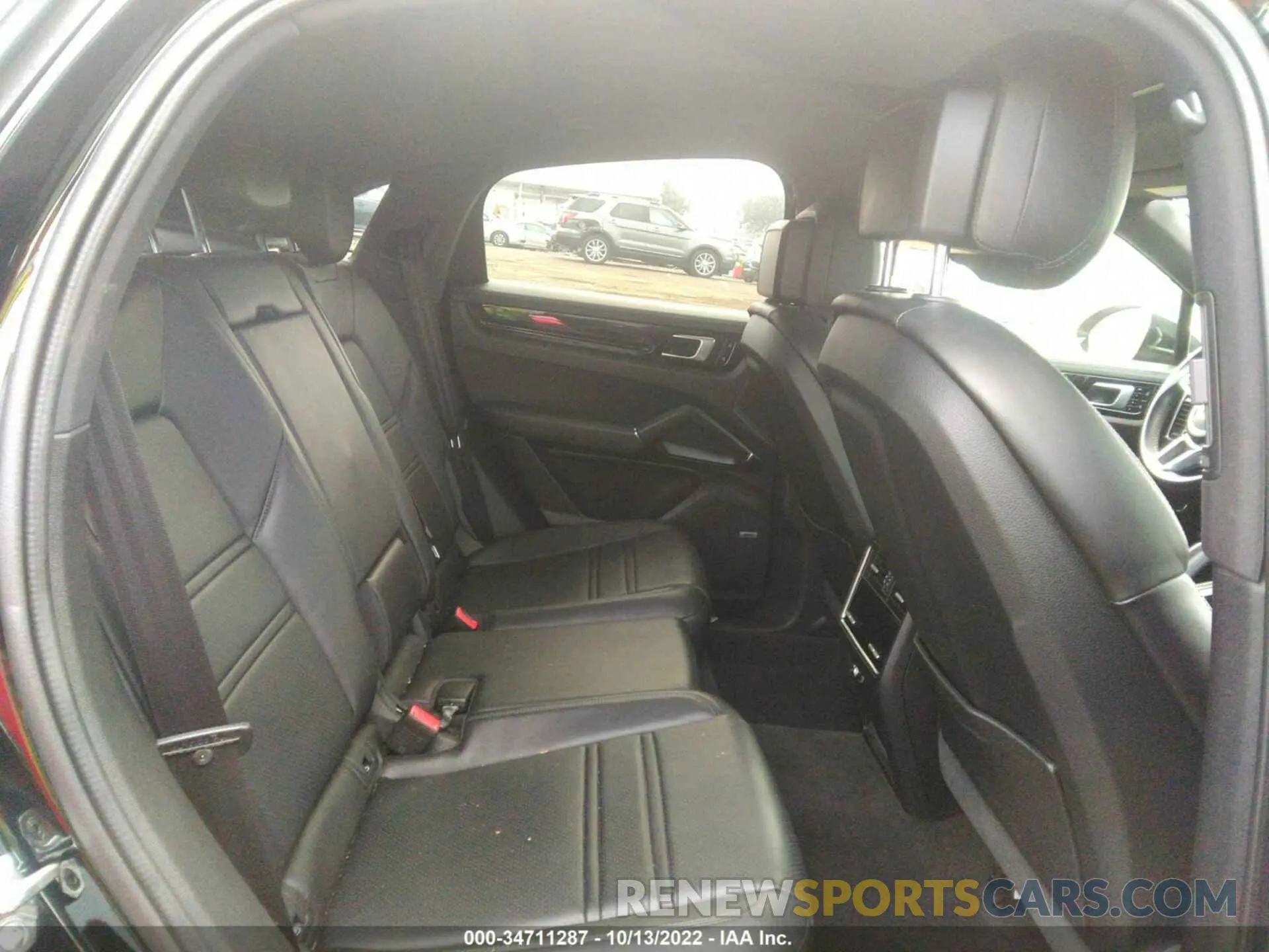 8 fotografías del automóvil dañado WP1BA2AY2MDA40745 PORSCHE CAYENNE 2021