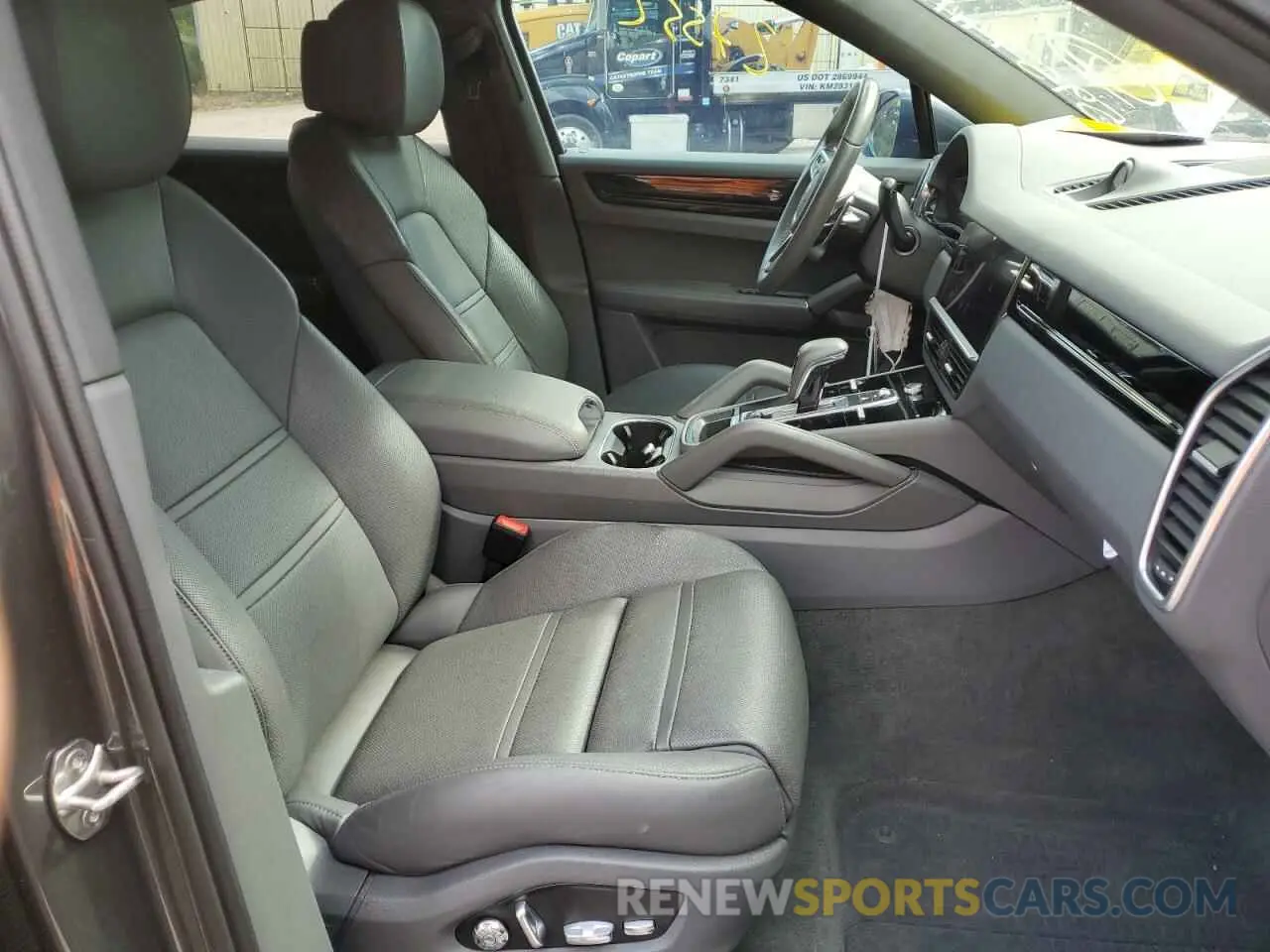 5 fotografías del automóvil dañado WP1BA2AY3MDA43282 PORSCHE CAYENNE 2021