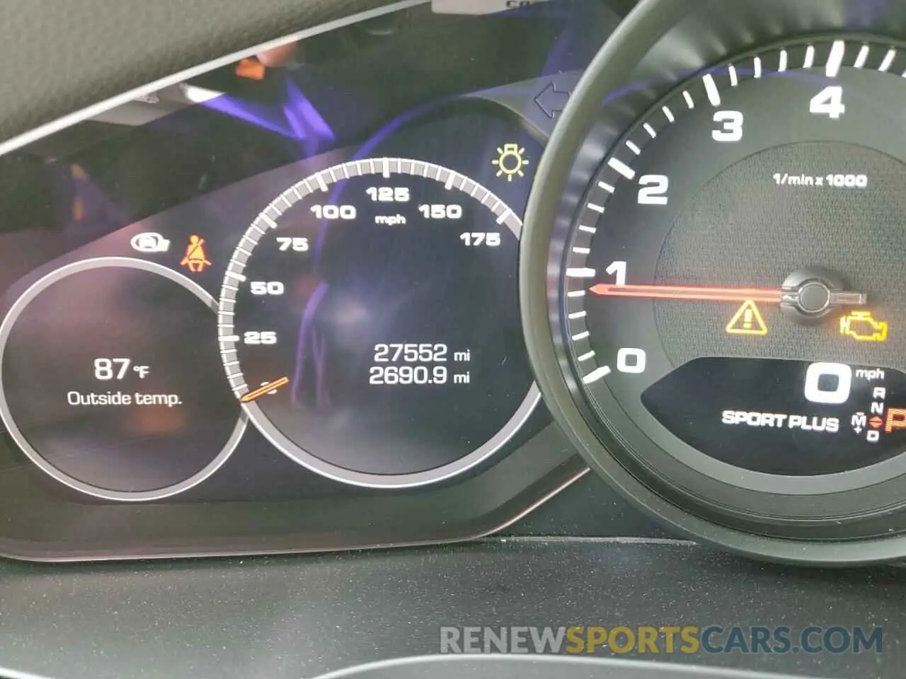 8 fotografías del automóvil dañado WP1BA2AY3MDA43282 PORSCHE CAYENNE 2021
