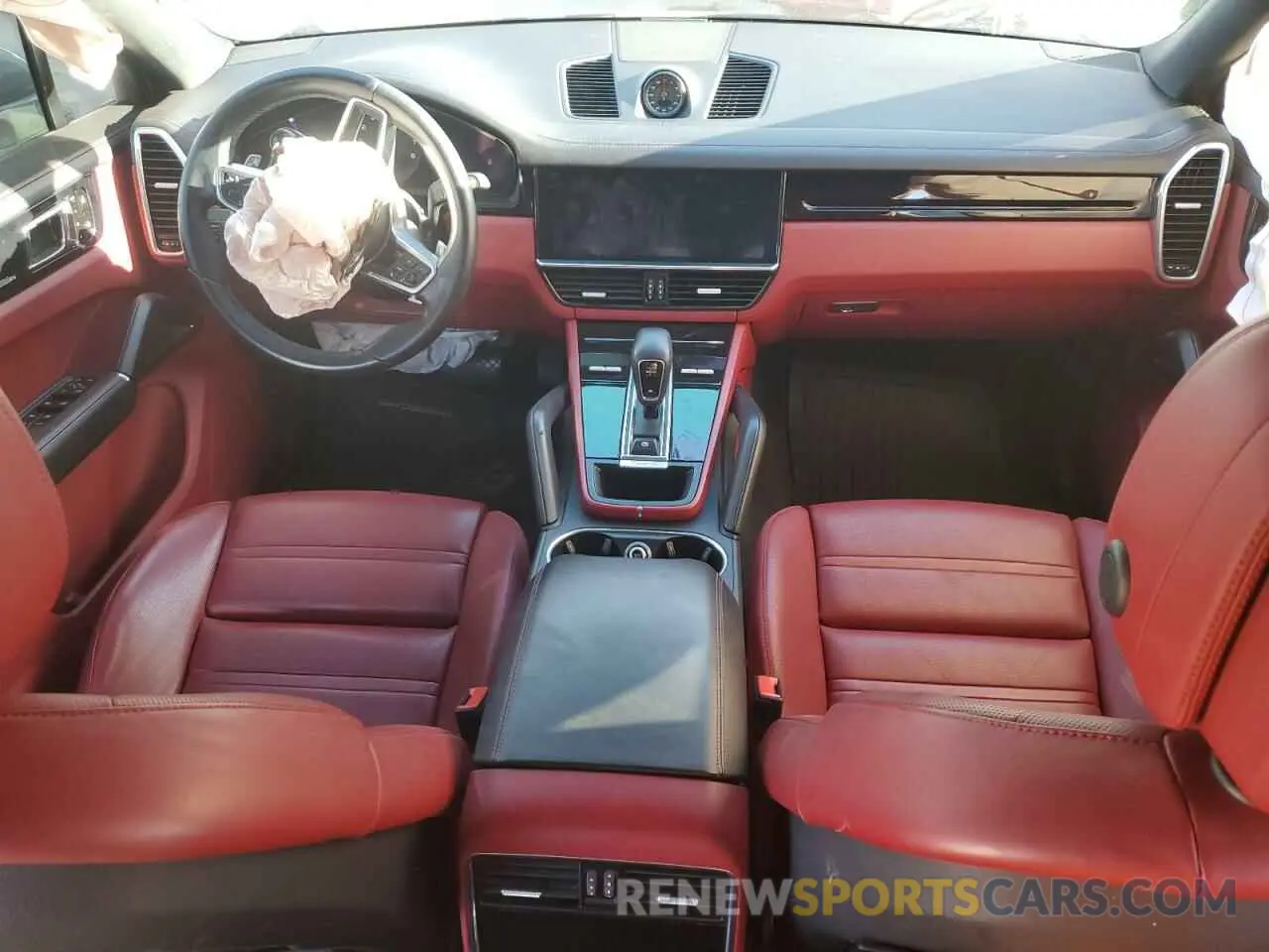 8 fotografías del automóvil dañado WP1BA2AY4MDA40505 PORSCHE CAYENNE 2021