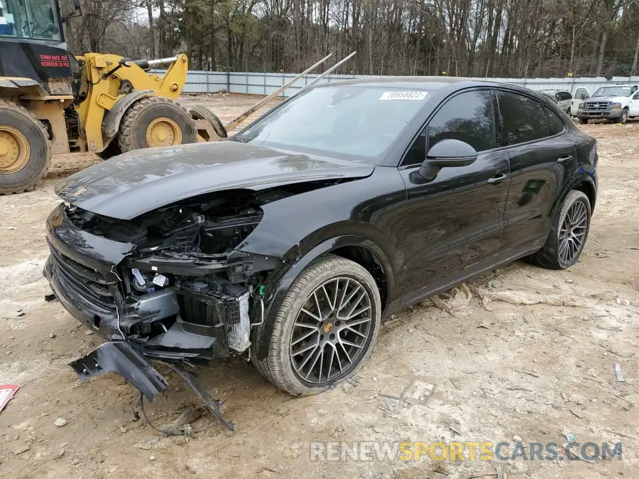 1 fotografías del automóvil dañado WP1BA2AY4MDA43131 PORSCHE CAYENNE 2021