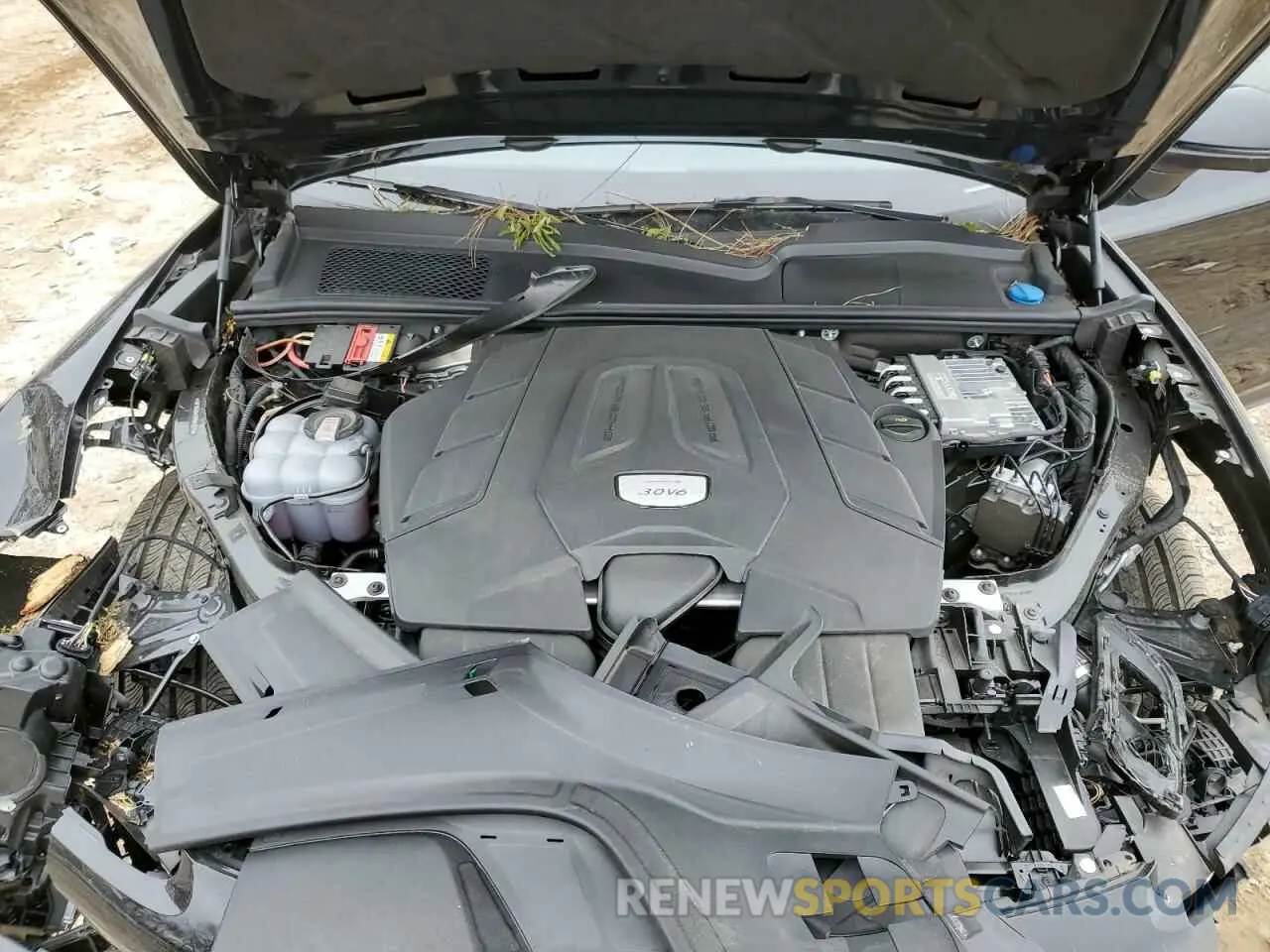 11 fotografías del automóvil dañado WP1BA2AY4MDA43131 PORSCHE CAYENNE 2021