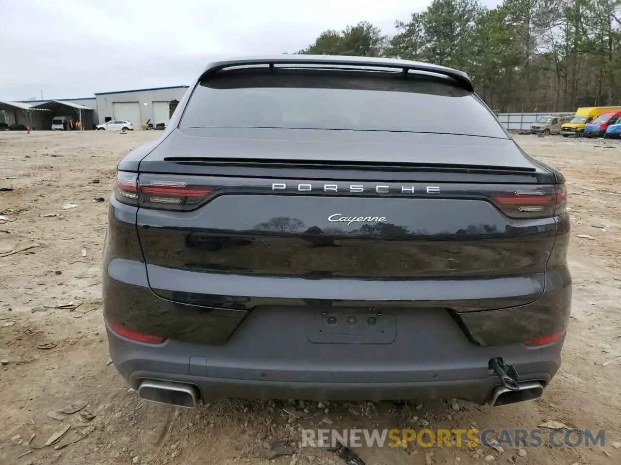 6 fotografías del automóvil dañado WP1BA2AY4MDA43131 PORSCHE CAYENNE 2021