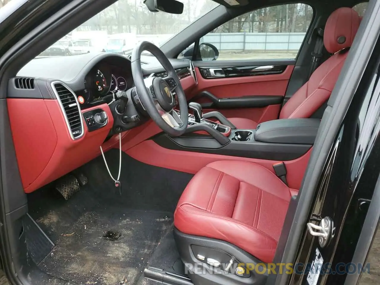 7 fotografías del automóvil dañado WP1BA2AY4MDA43131 PORSCHE CAYENNE 2021