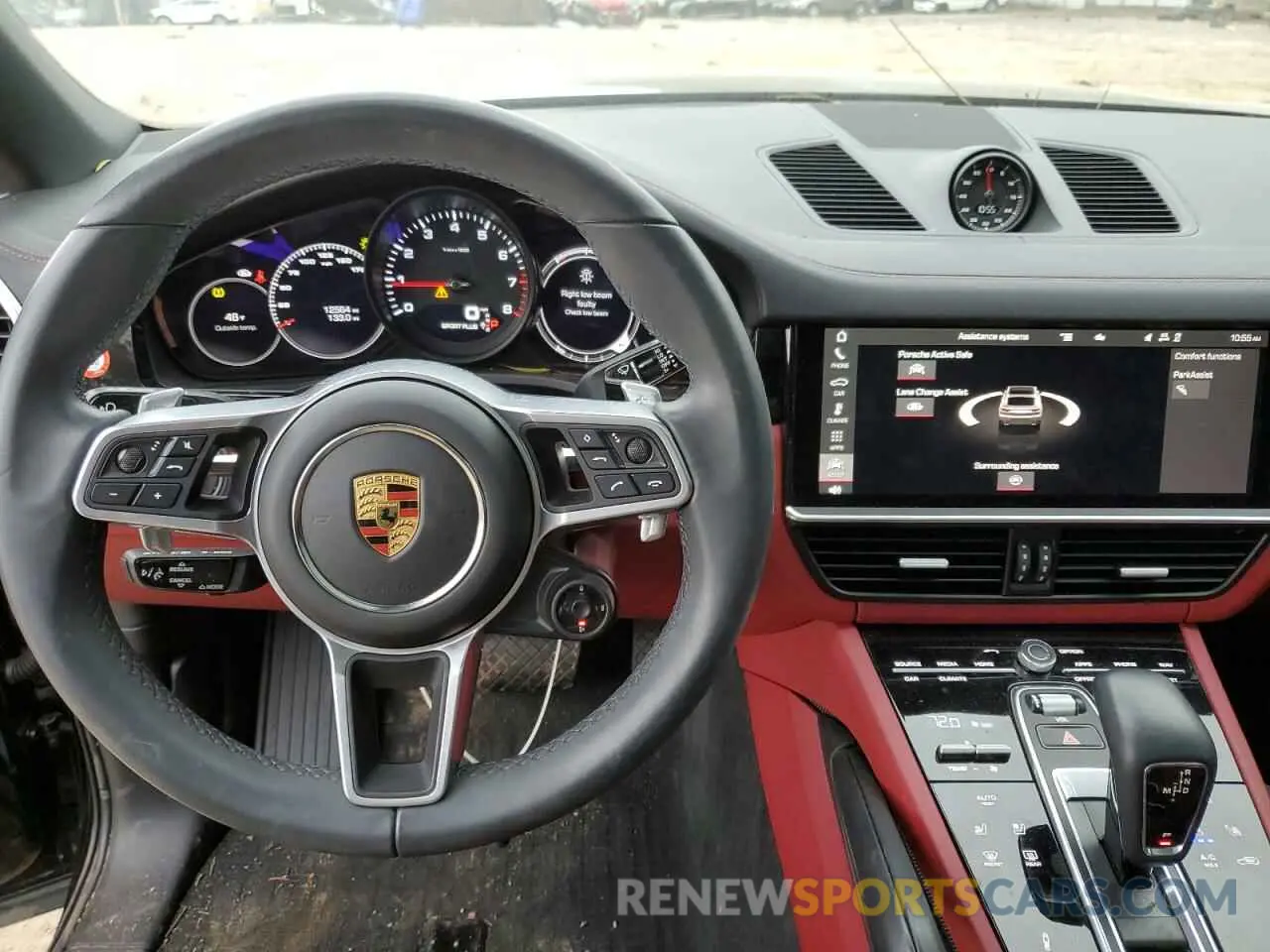 8 fotografías del automóvil dañado WP1BA2AY4MDA43131 PORSCHE CAYENNE 2021