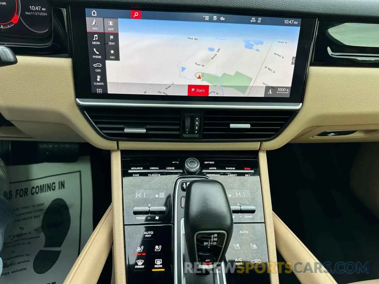 10 fotografías del automóvil dañado WP1BA2AY5MDA40948 PORSCHE CAYENNE 2021