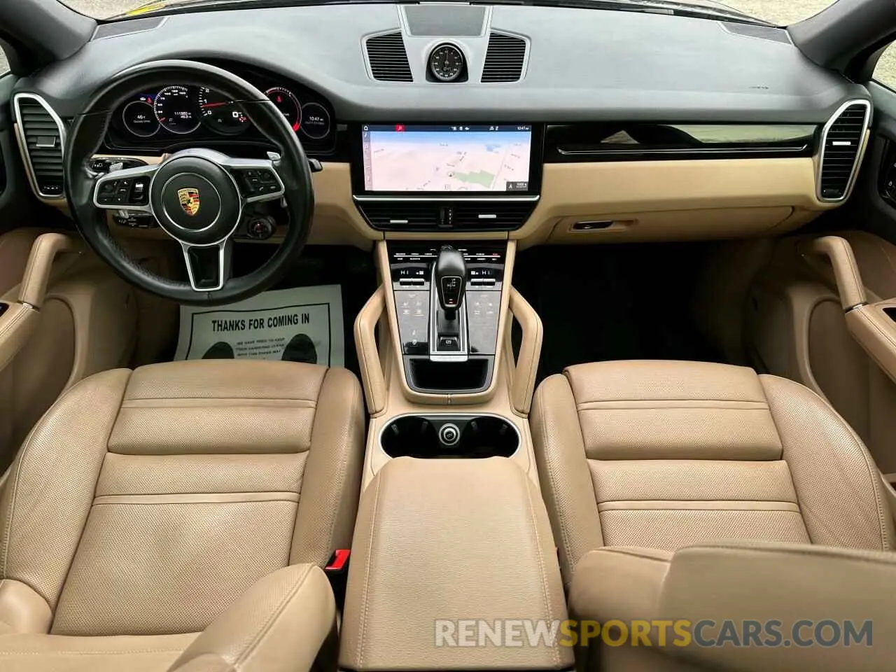 9 fotografías del automóvil dañado WP1BA2AY5MDA40948 PORSCHE CAYENNE 2021