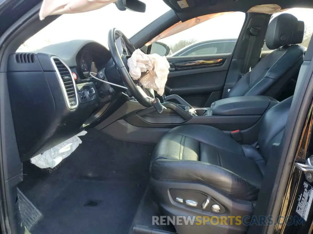 7 fotografías del automóvil dañado WP1BA2AY5MDA41596 PORSCHE CAYENNE 2021