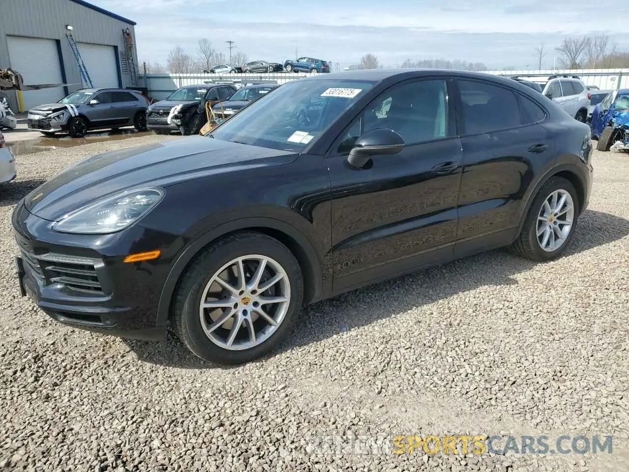 1 fotografías del automóvil dañado WP1BA2AY5MDA42828 PORSCHE CAYENNE 2021