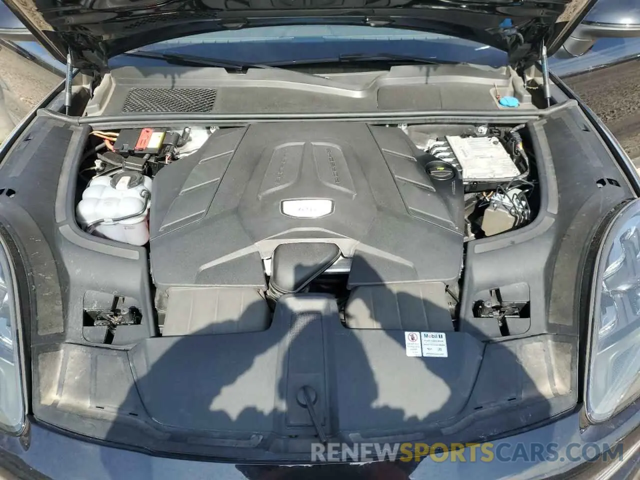 12 fotografías del automóvil dañado WP1BA2AY5MDA42828 PORSCHE CAYENNE 2021