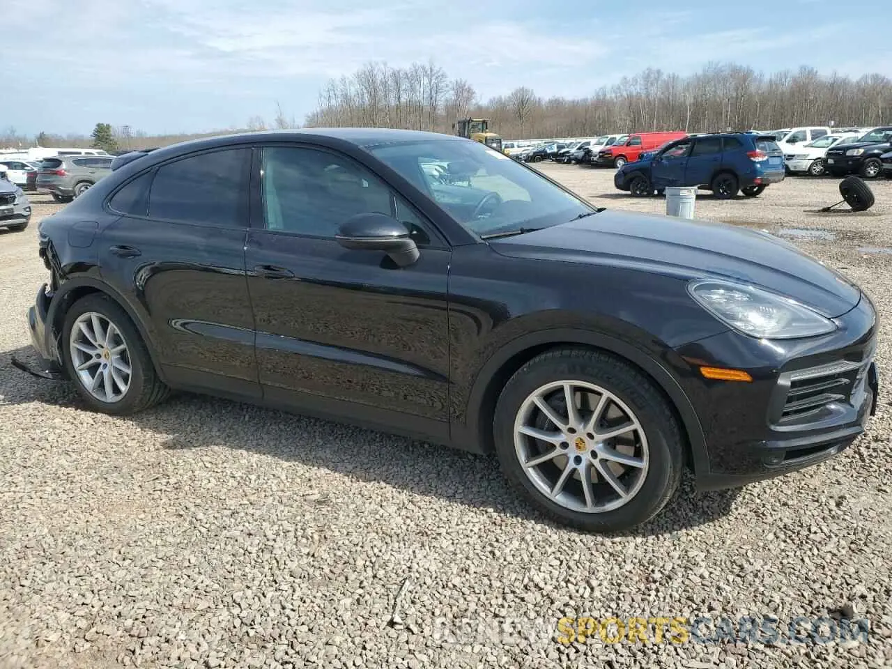 4 fotografías del automóvil dañado WP1BA2AY5MDA42828 PORSCHE CAYENNE 2021