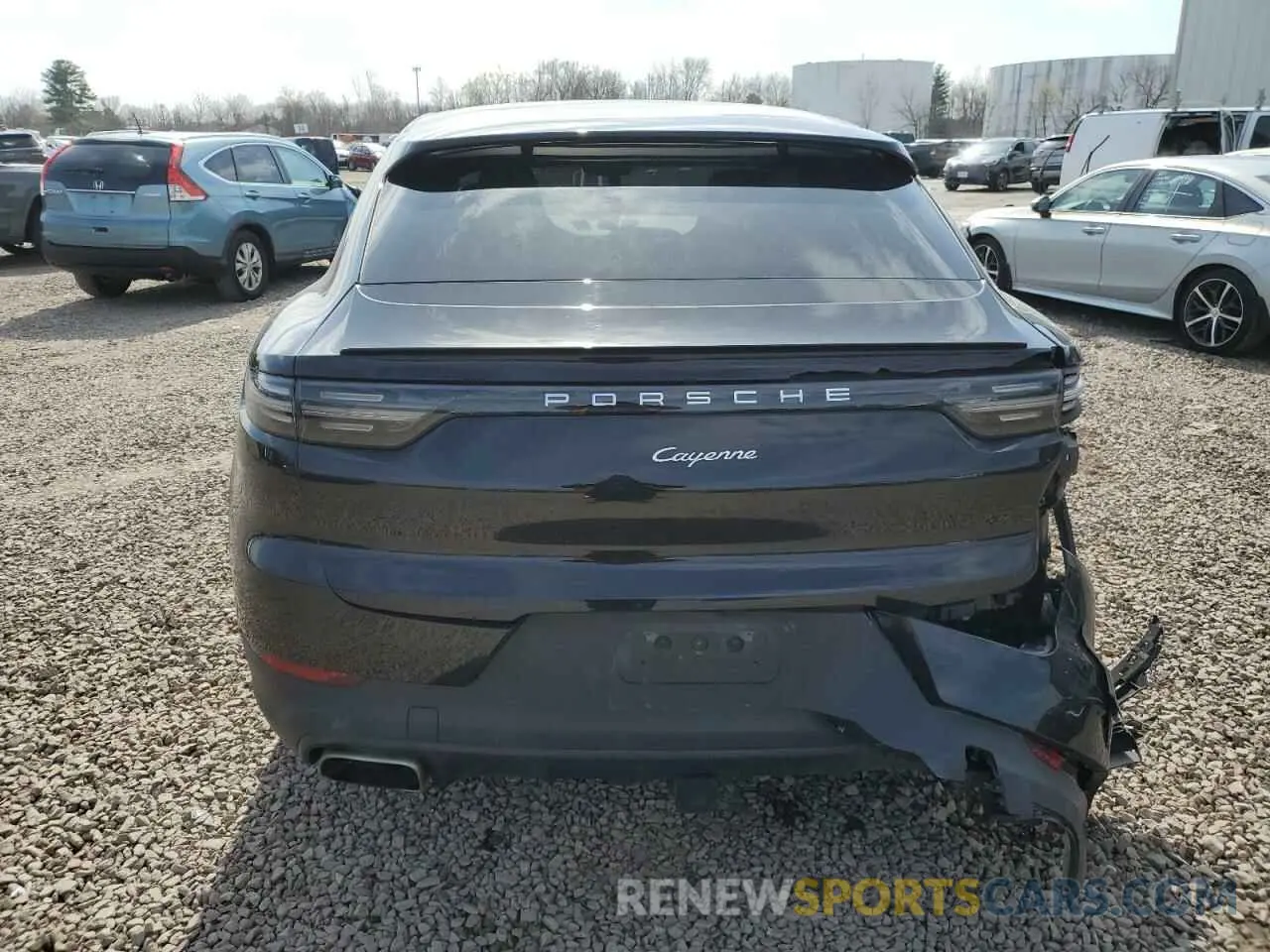 6 fotografías del automóvil dañado WP1BA2AY5MDA42828 PORSCHE CAYENNE 2021