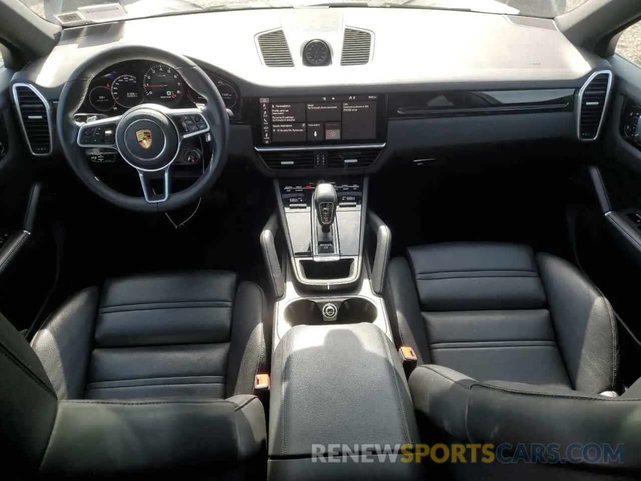 8 fotografías del automóvil dañado WP1BA2AY5MDA42828 PORSCHE CAYENNE 2021