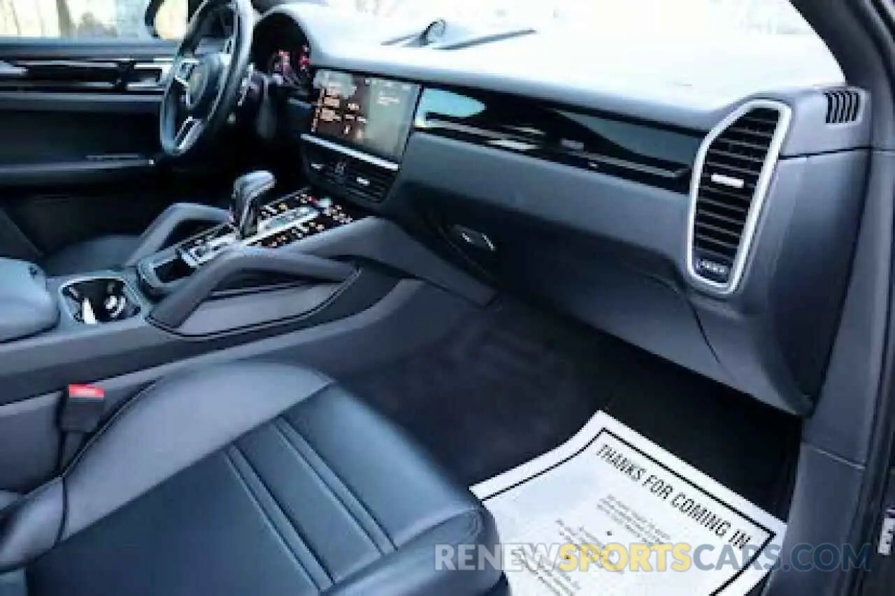 9 fotografías del automóvil dañado WP1BA2AY7MDA43625 PORSCHE CAYENNE 2021