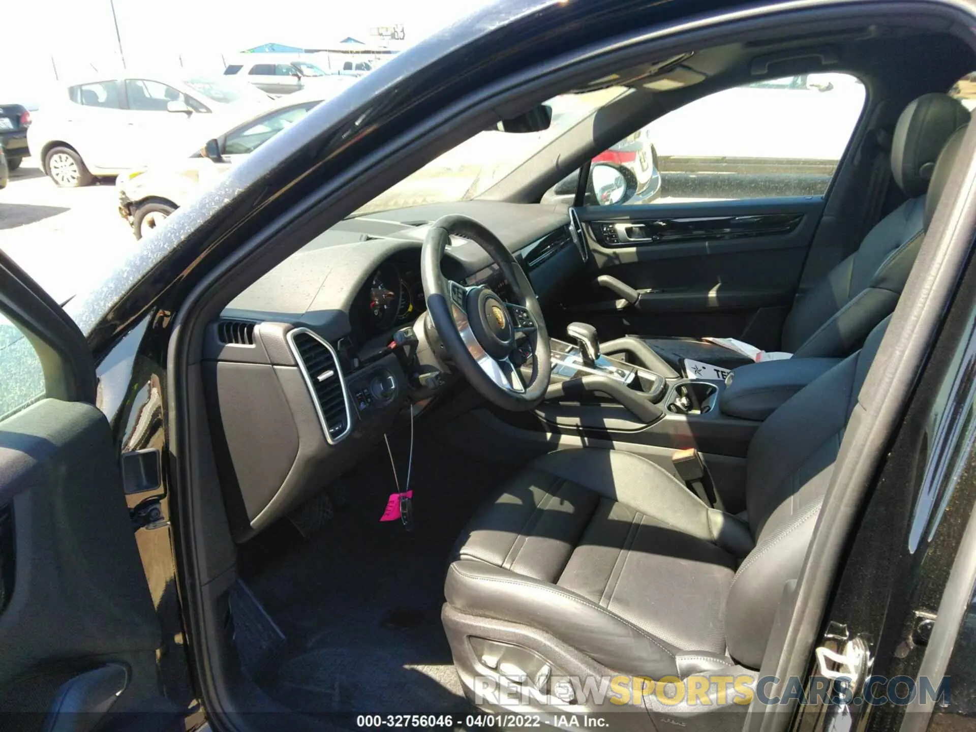 5 fotografías del automóvil dañado WP1BA2AY8MDA41964 PORSCHE CAYENNE 2021