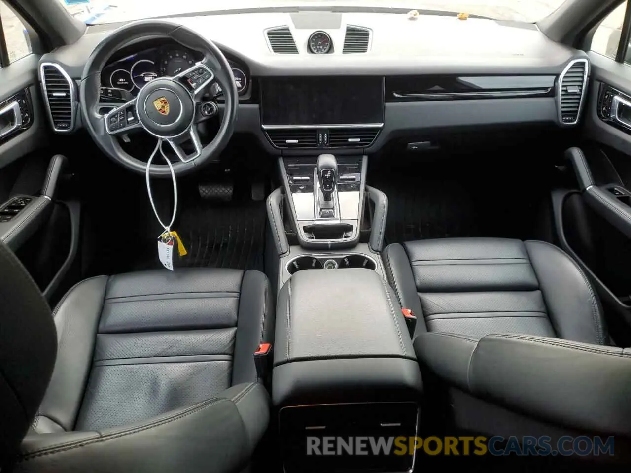 8 fotografías del automóvil dañado WP1BA2AY9MDA40791 PORSCHE CAYENNE 2021