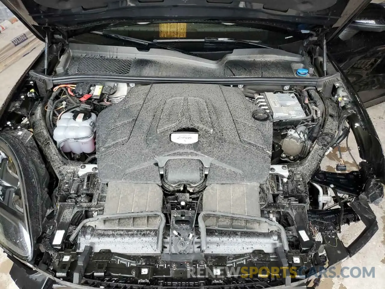 11 fotografías del automóvil dañado WP1BB2AY7MDA46621 PORSCHE CAYENNE 2021