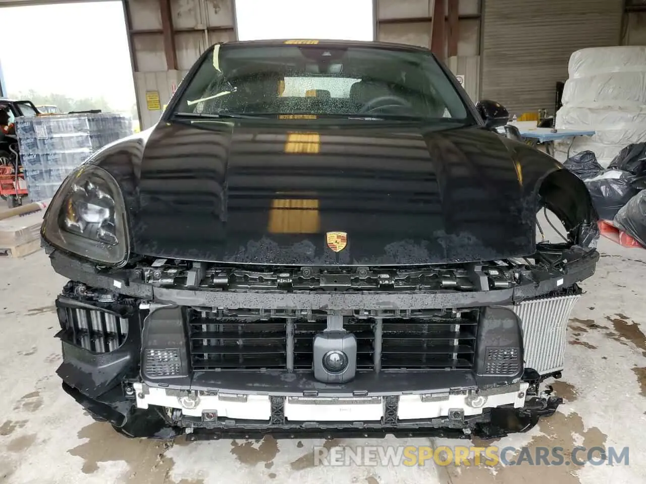 5 fotografías del automóvil dañado WP1BB2AY7MDA46621 PORSCHE CAYENNE 2021