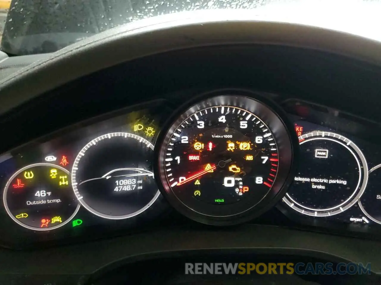 9 fotografías del automóvil dañado WP1BB2AY7MDA46621 PORSCHE CAYENNE 2021