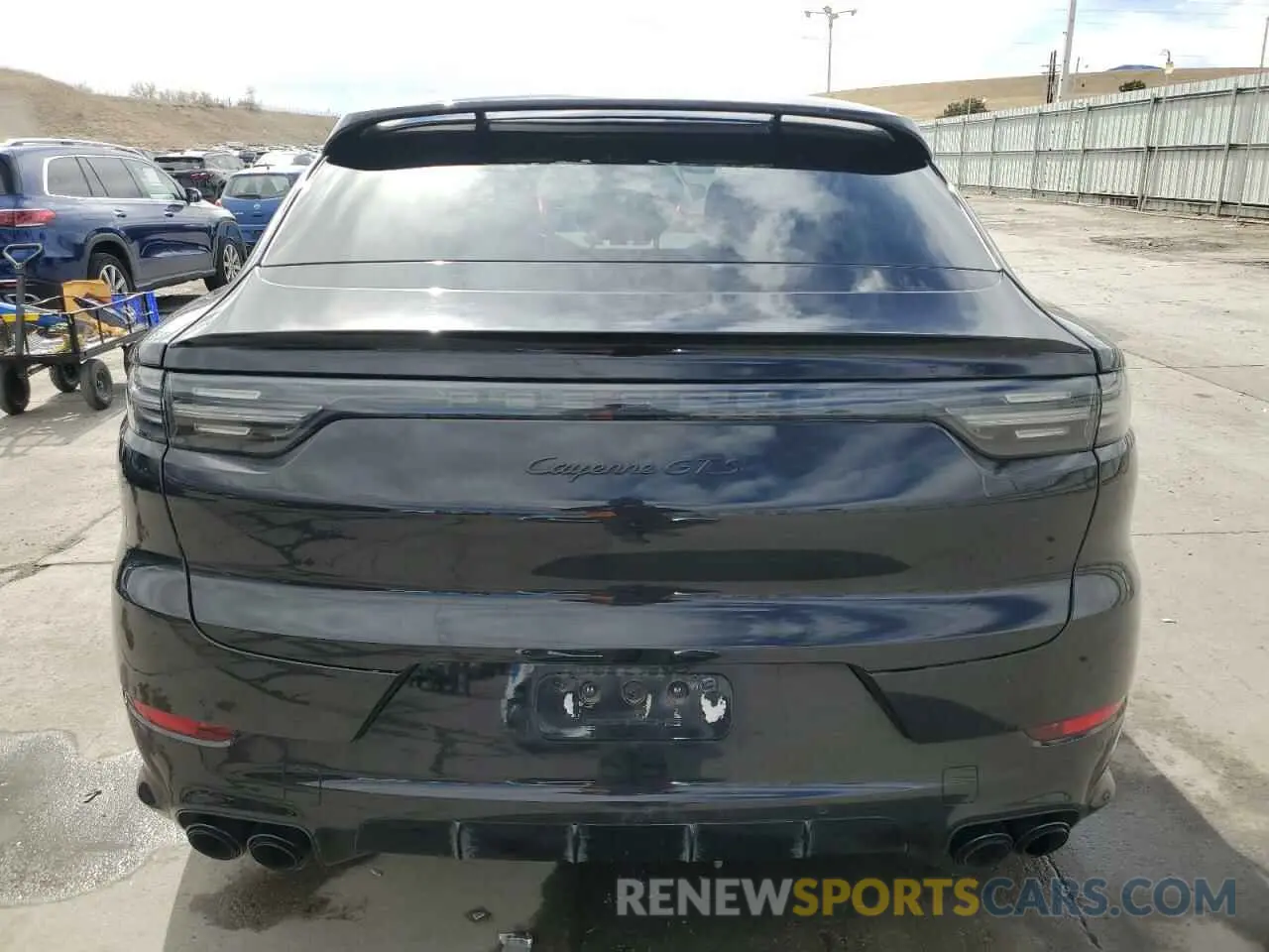 6 fotografías del automóvil dañado WP1BG2AY1MDA49824 PORSCHE CAYENNE 2021